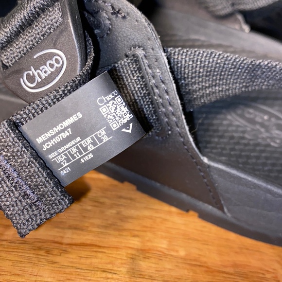Chaco Lowdown Sandals Black Men’s Size 12 - Picture 8 of 8